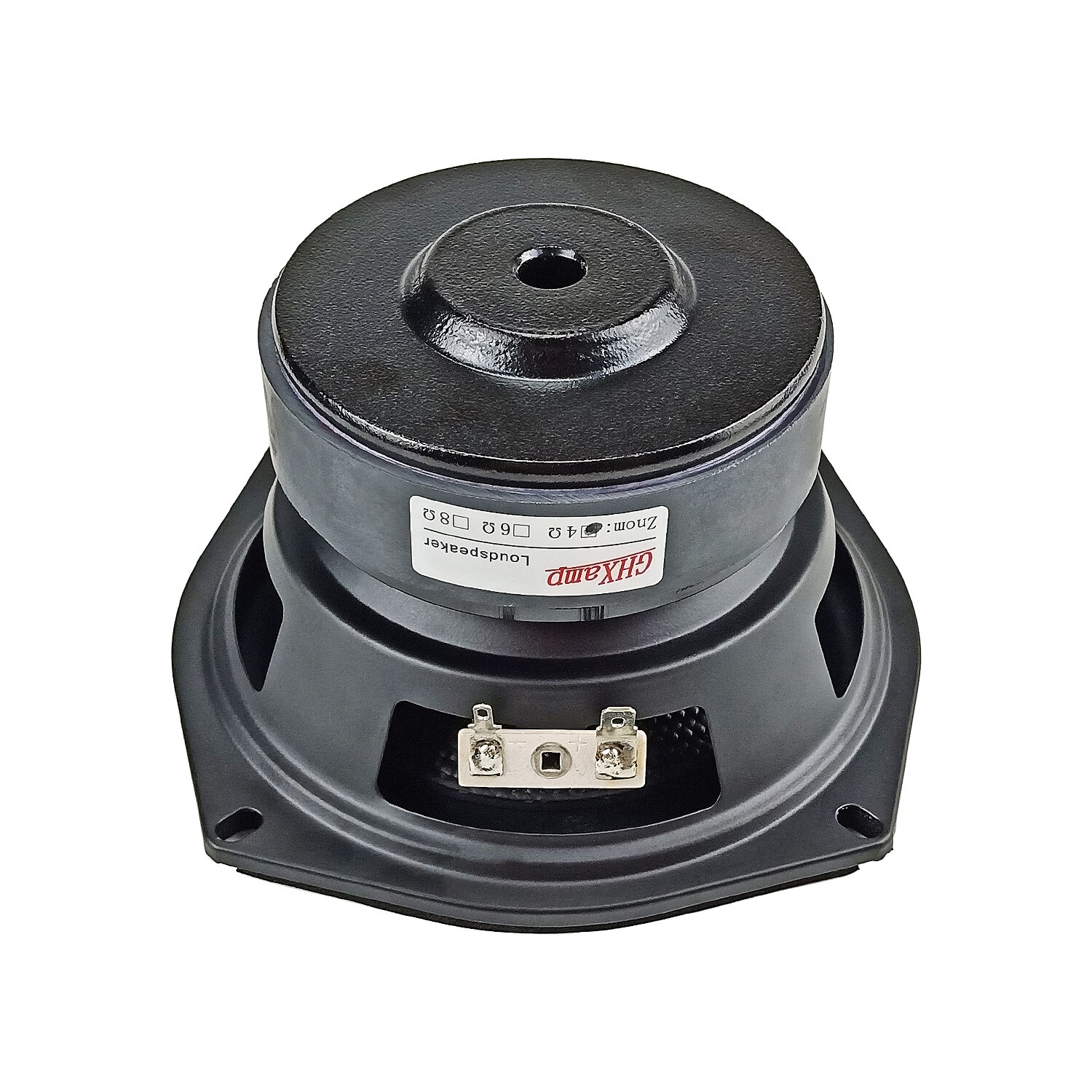 1pc GHXAMP 5.25 Inch 133mm Square Fiberglass Subwoofer Speaker Home Theater PC Car Audio Upgrade High-power HIFI Sound 4OHM