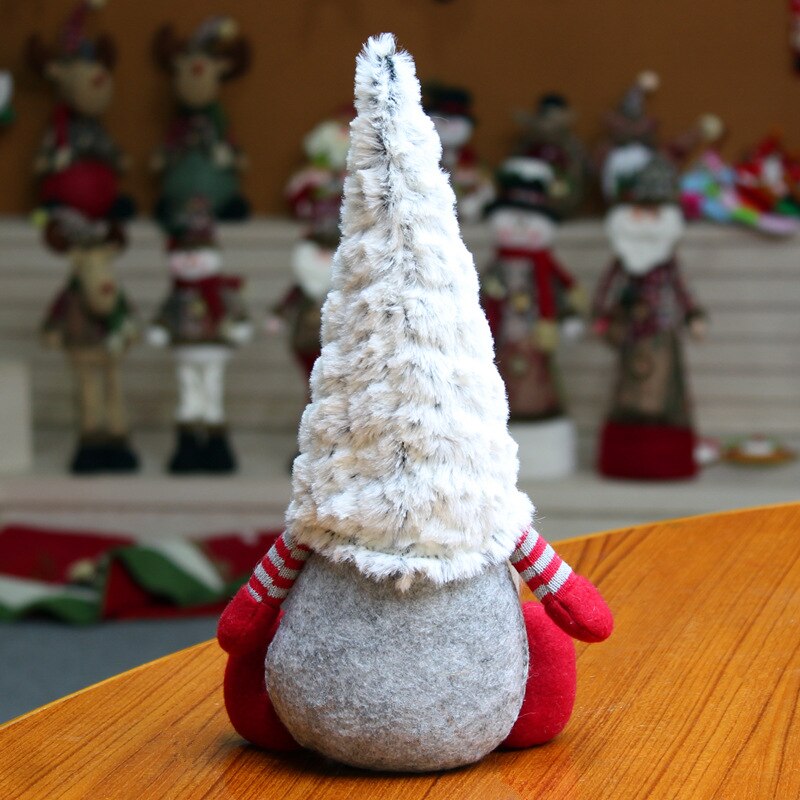 Handgjord svensk gosedjur tomte docka tomte skandinavisk tomte nordisk nisse sockerbit dvärg tomte hemprydnader jultomte