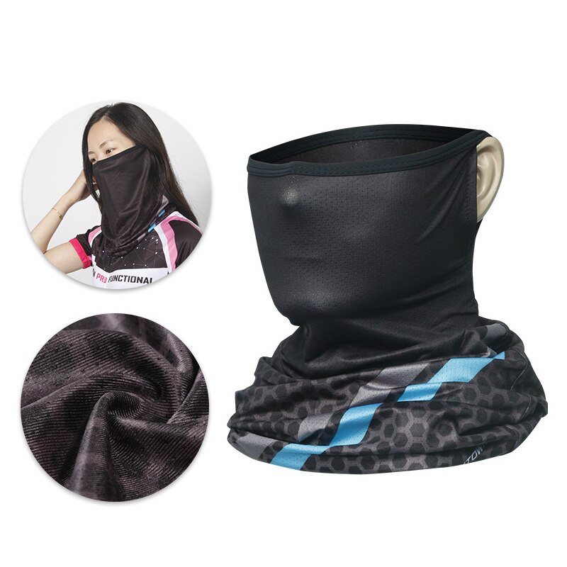 Sykkelmaske magisk skjerf fjell vei mtb sykkel halvansiktsmaske menn kvinner sykkel hals skjerf pannebånd hodeplagg balaclava: 3