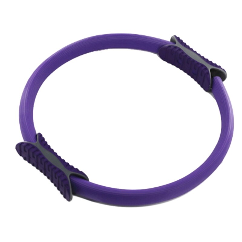 Yogacirkel nybörjare ic cirkel pilates cirkel fitness tunn lårutrustning ring: Lila