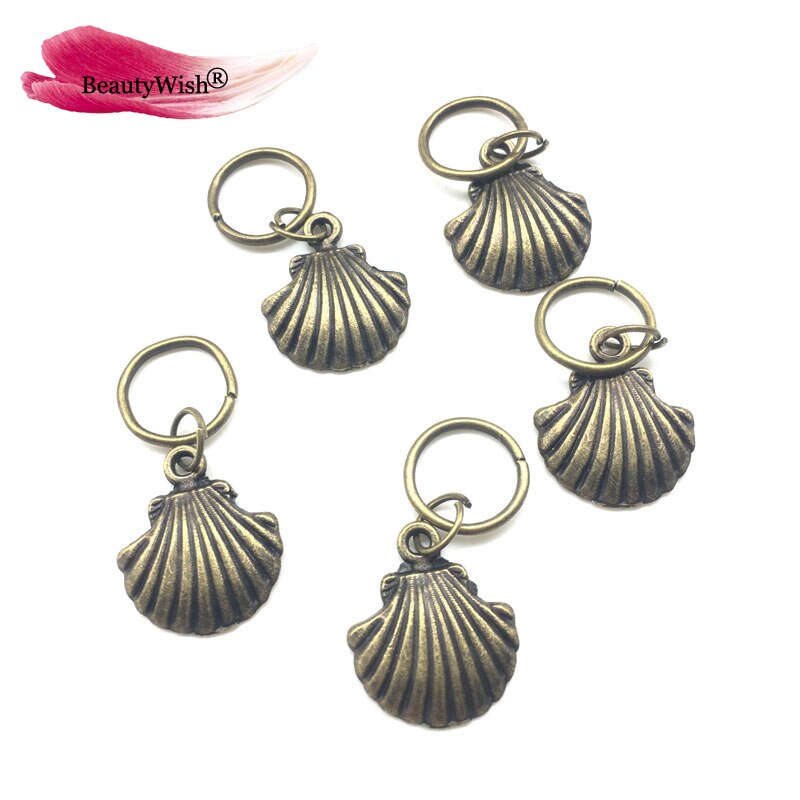 Haar Kralen Voor Vrouwen 5 Stuks Per Lot Zilver Goud Haar Vlecht Dreadlocks Kralen Leaf 12Mm Gat Haar Manchetten dread Tube Charm