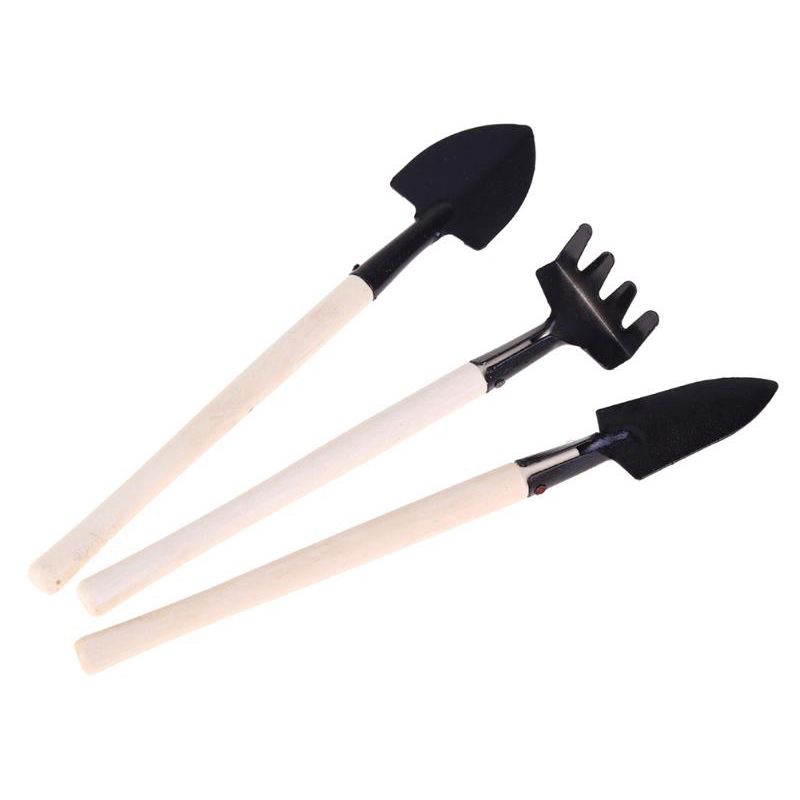 14 pieces Mini Gardening Hand Tools Set Succulent Plants Kettle Transplant Miniature Immortal Garden Planting Hand Tools Set