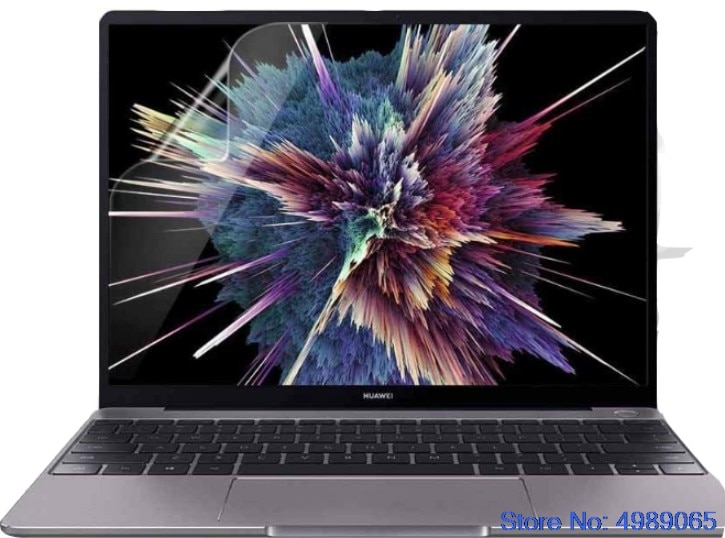 2 st/lot högt klart/matt skärmskydd för huawei matebook 13 3:2 skärmförhållande laptop skärmfilm lcd-skydd