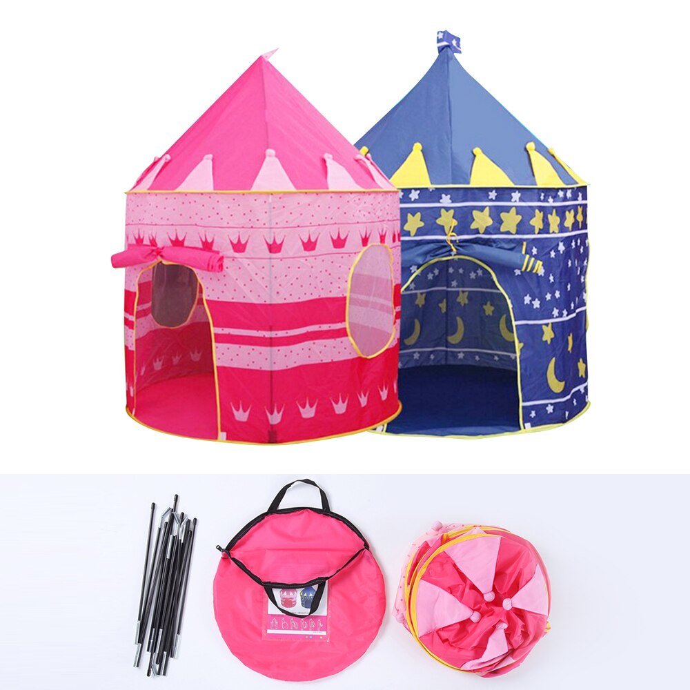 3 In 1 Ruimteschip Kinderen Tent Draagbare Wigwam Tipi Droog Zwembad Kinderkamer Bal Doos Rocket Tent voor Kids Speeltent Speelgoed