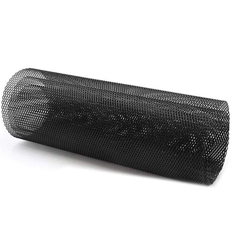 Rejilla de aluminio negro Universal para carreras rejilla de ventilación Personalización de automóviles parrilla 100Cm X 33Cm: Default Title