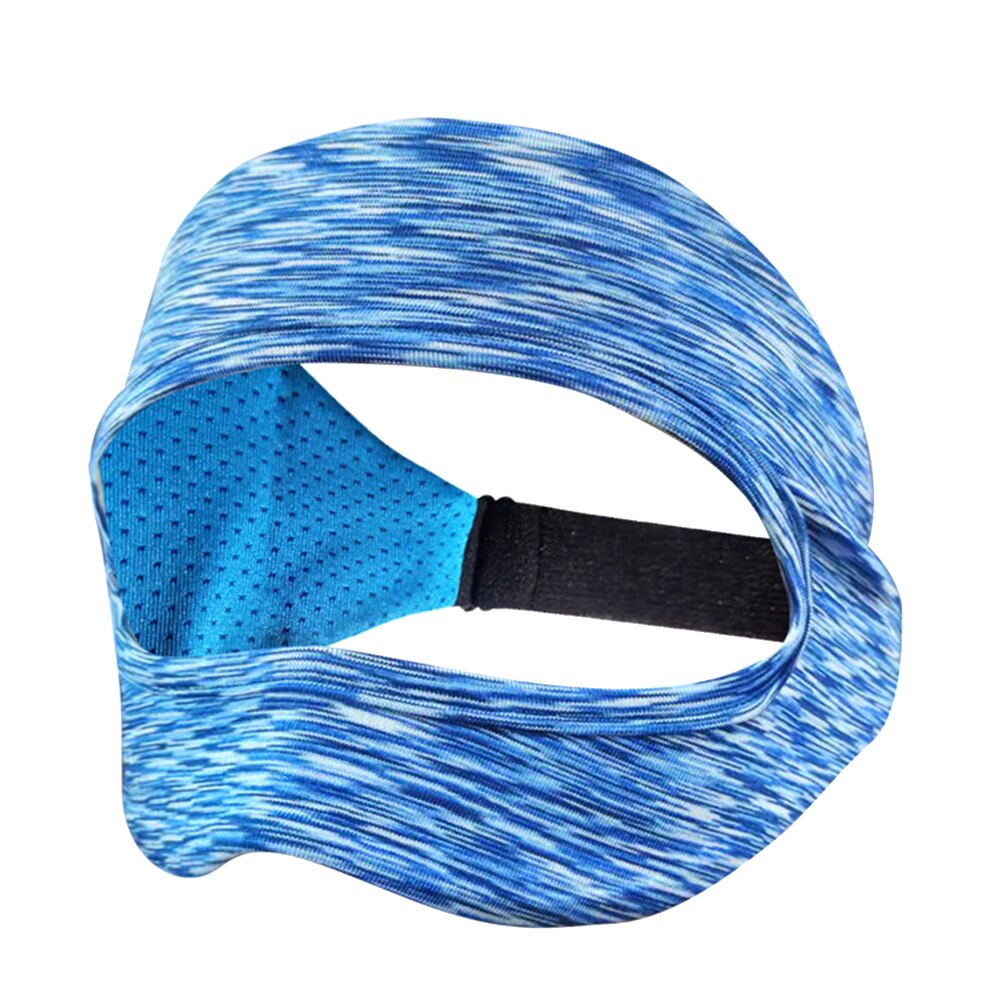 Máscara de ojos para Oculus Quest 2, gafas VR antisudor, banda para el sudor transpirable, a prueba de sudor, Máscara protectora de secado rápido, tamaño ajustable: B Blue