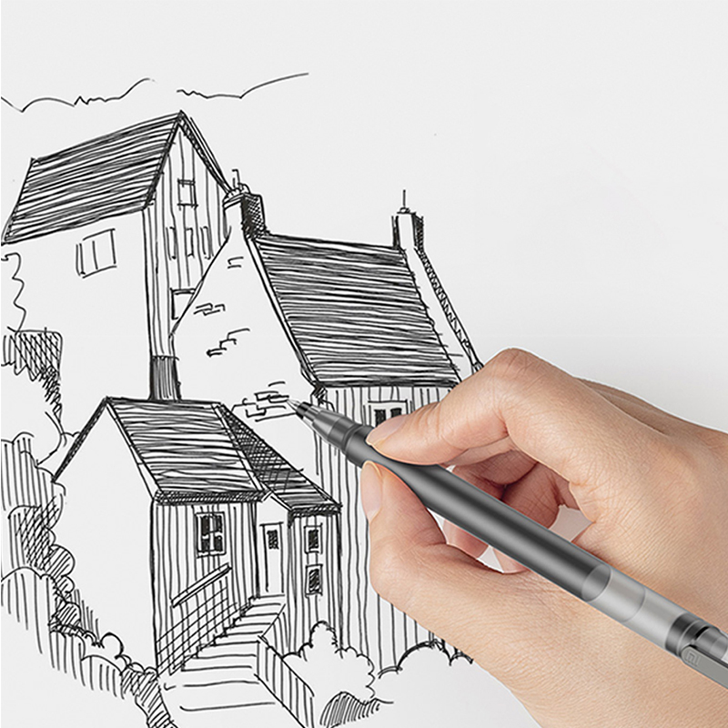 Original Xiaomi High-capacity Ink Pen 7 Color 0.5mm Xiaomi Pen Mi Pen Writing Pen For School Office Art Stationery Large Ink Pen