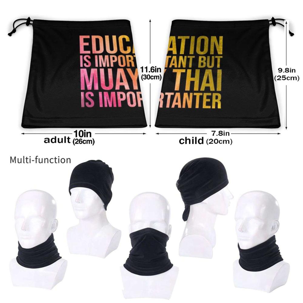 Muay Thai – écharpe de Sport en aquarelle, cyclisme, ski, randonnée, Camping, Muay Thai, boxe thaïlandaise