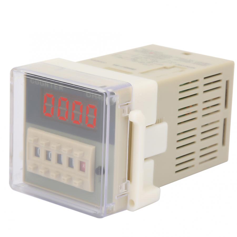 Digital Counter O111ROM DH48J-8A LCD Digital Electronic 8 Pins Counter Delay Time Relay 0-999900
