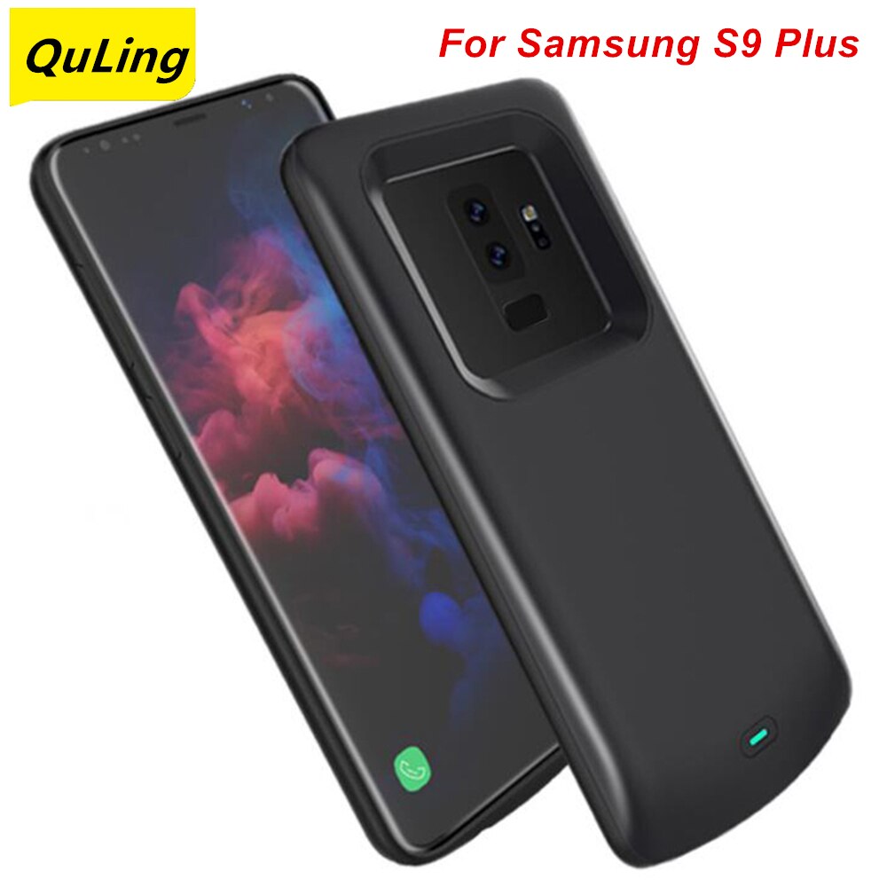 Quling Voor Samsung Galaxy S9 Plus Batterij Case S9 Batterij Oplader Bank Stroom Case Voor Samsung Galaxy S9 Batterij Case