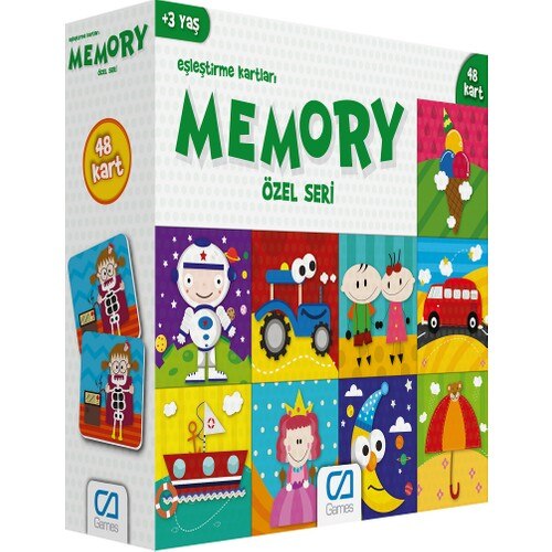 Memory Cards 48 Piece Special Series, Focus, Educational set