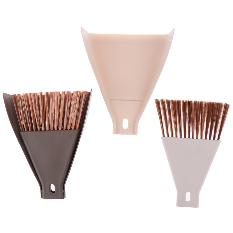 Mini Desktop Broom and Dustpan Set and Brush Cleaning Tool Household Dust Pan