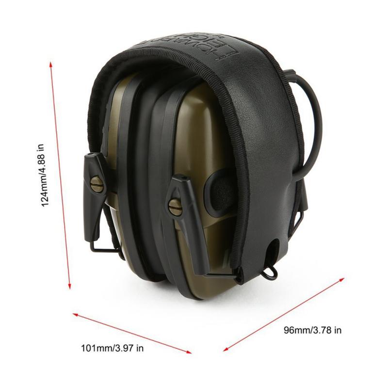 Electronic Earmuffs - Active Noise Cancelling - Wired - 3.5mm Jack - HobbyLane