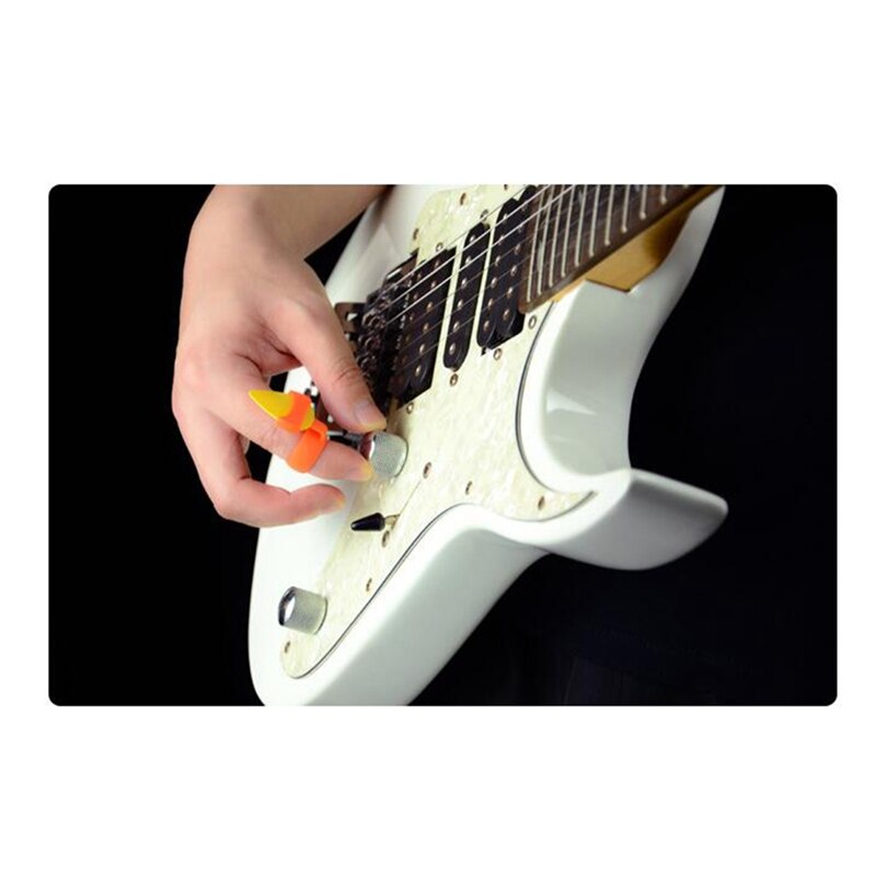 Gitaar Pick Anti-Slip Vinger Babybedjes, Starter Accessoires, Bakeliet Gitaar Beginner Pick Aid