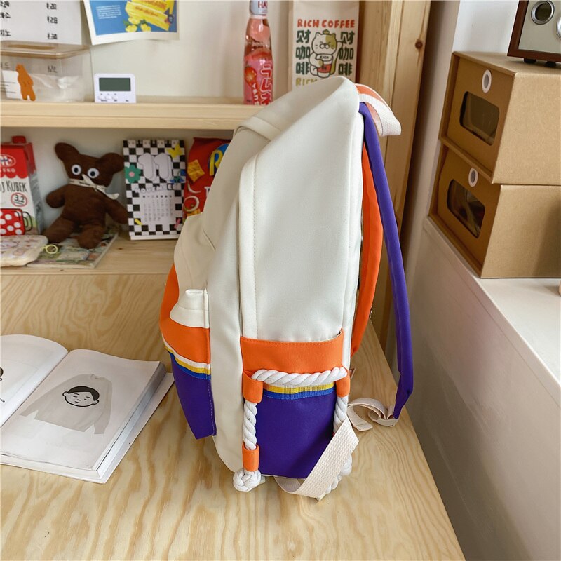 Zaino da donna joysmanie Fashion zaino Kawaii stile Preppy per studente adolescente zaino da donna Mochila zaino da ragazza
