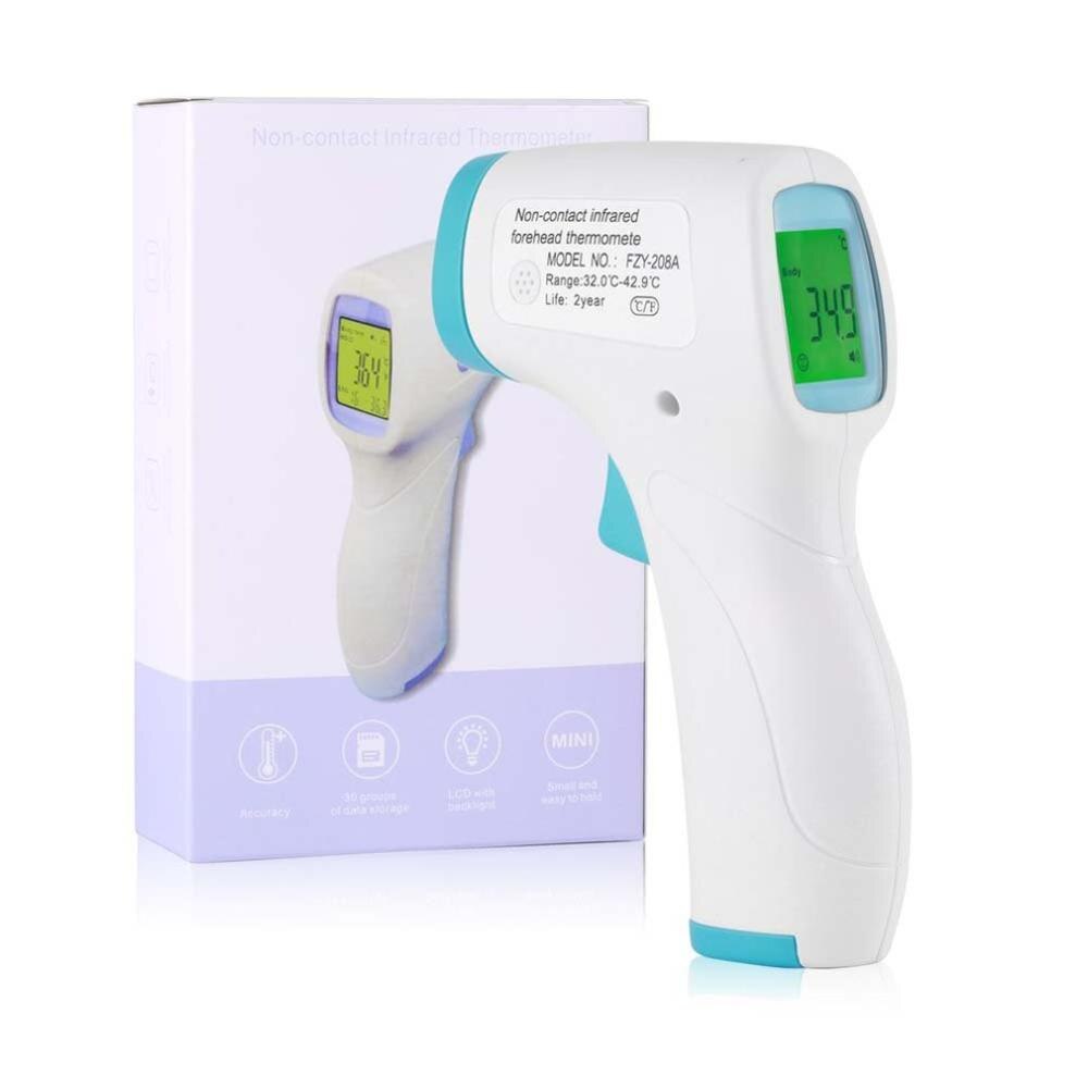 Termômetro eletrônico termômetro testa termômetro infravermelho não-contato termômetro eletrônico do corpo humano