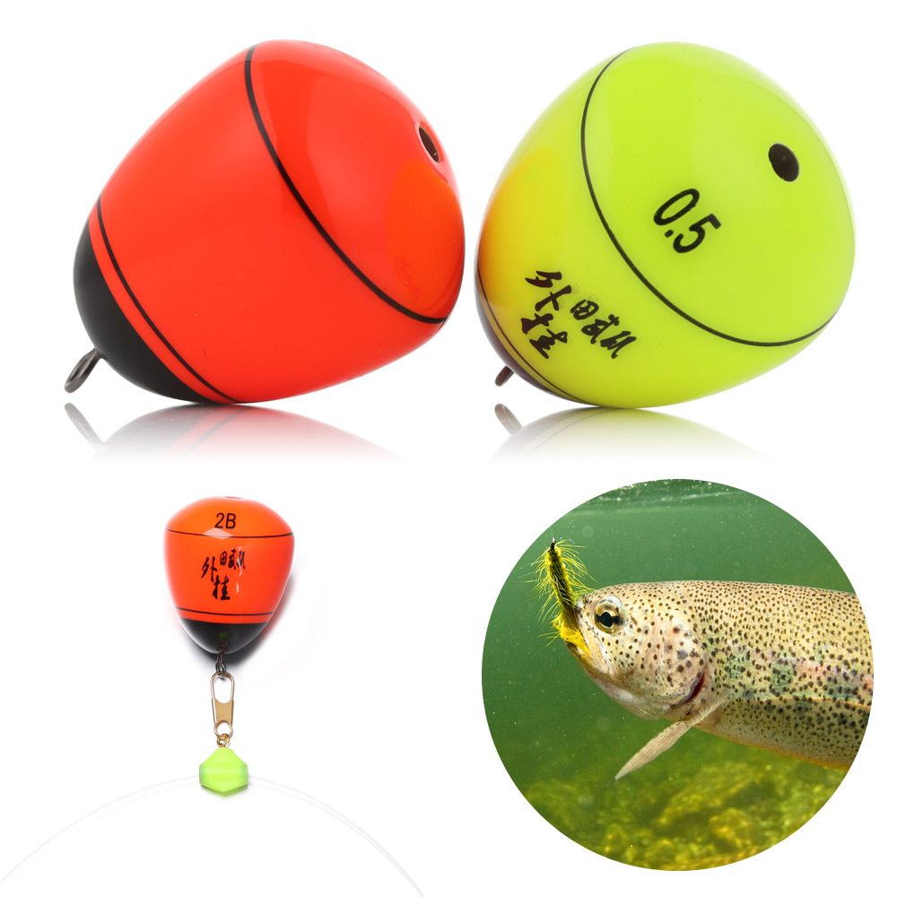 1PC Sycamore Wood Rock Fishing Buoy Sea Fishing Ex... – Grandado