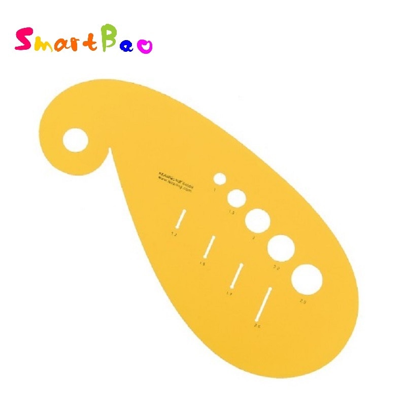 Clothing Armhole Curve Rulers Patchwork Sewing Cutting Arm Hole Ruler Buttonhole Ruler