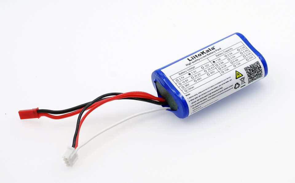 Liitokala 7.4 v 18650 lithium batterij 1500 mah 8.4 v Oplaadbare Li-ion batterij batterijen +