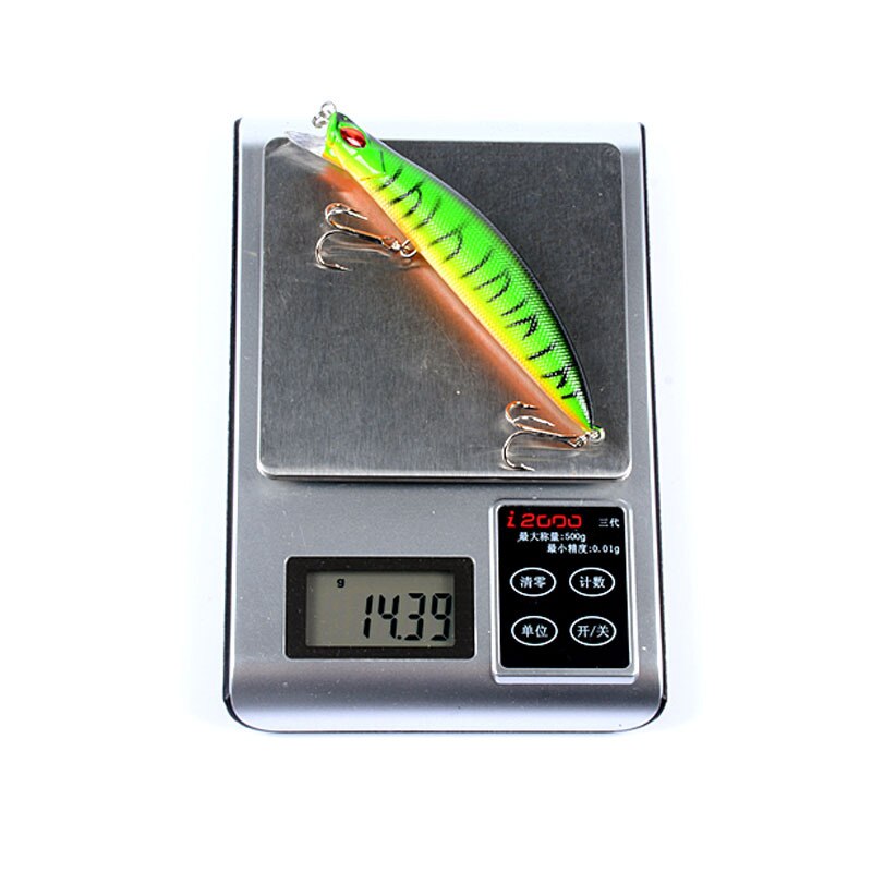 12.4Cm/14.4G Rudra Harde Vissen Lokken Minnow Aas Kunstmatige Aas Lokken Swimbait Wobbler Duiken 0.5M-2.1M Crank Aas Minnows