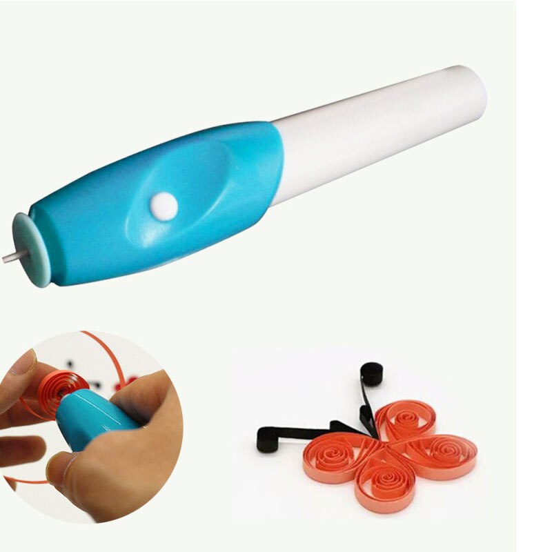 Eléctrica herramientas para filigrana de papel de Winder de Curling de la pluma para jardín de Casa Origami arte hecho a mano papel para manualidades herramienta