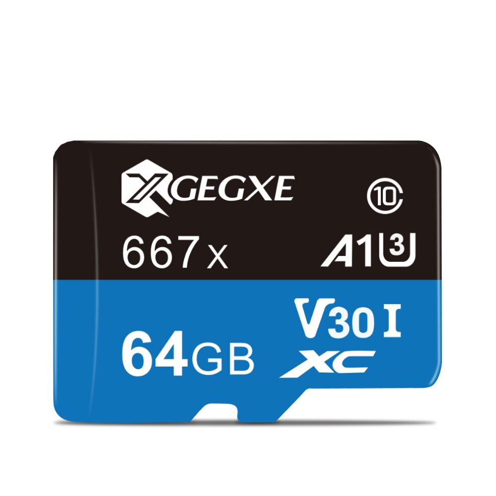 Xgegxe 667x Geheugenkaart 16 Gb 32 Gb 64 Gb 256 Gb Micro Sd Kaart 128 Gb High Speed Flash kaart A1 U1 Class10 V30 Ik Hc Voor Smartphone Pc