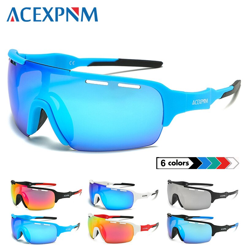 ACEXPNM Mannen Gepolariseerde Fietsen Bril Outdoor Sport Fietsen Goggles TR90 Mountainbike Fietsen Zonnebril Eyewear