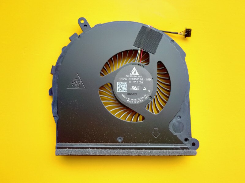 CPU GPU Cooler Fan For HP Gaming 5 PLUS Pavilion 17-CD TPN-C142 L56873-001 ND85C14 18K14 ND85C15 18K15 Radiator: CPU fan