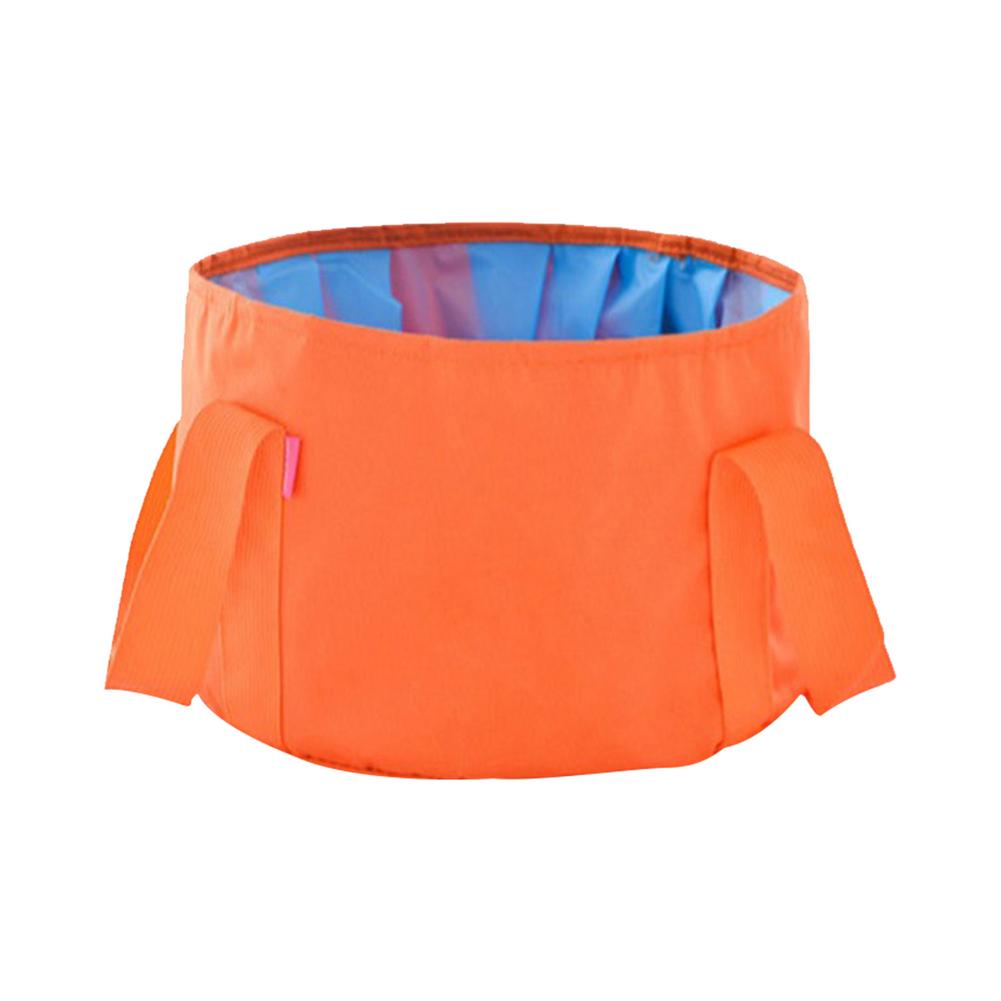 Bassin d'eau pliable Portable multifonctionnel, Membrane étanche en PEVA pliable d'une seule pièce Barre de bain de pieds