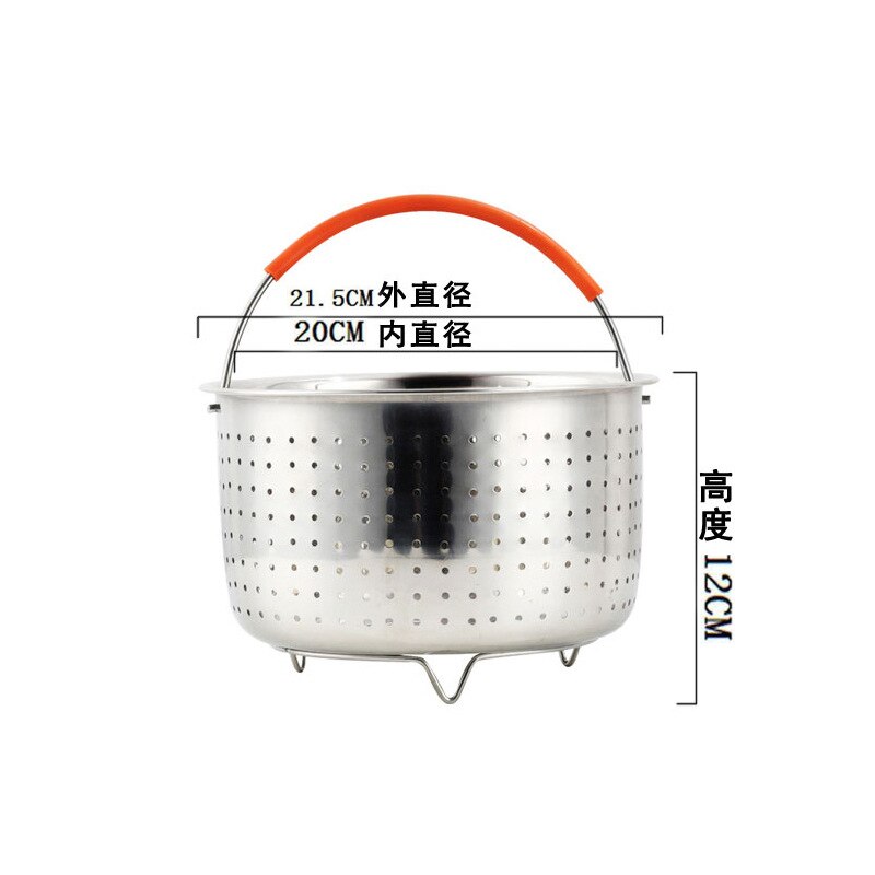 304 stainless steel rice steamer electric rice cooker pressure cooker steamer: C