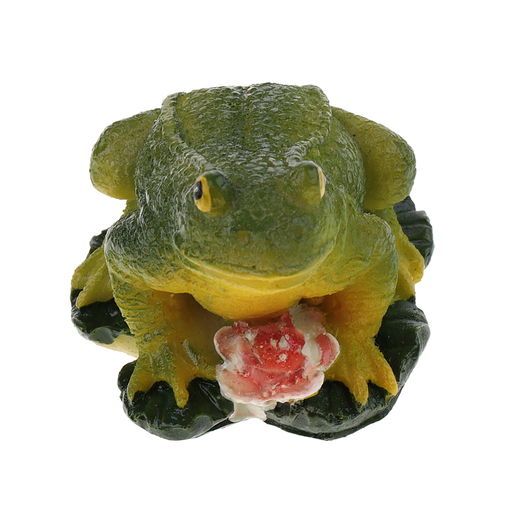 Finest Mini Resin Frog Sculpture Statue Craft for Home Office Desk Decoration Ornament