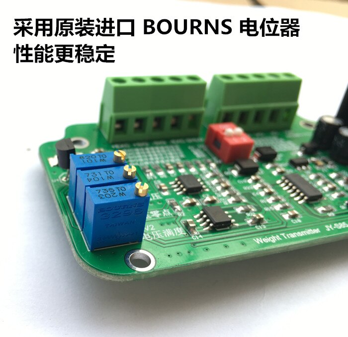 Load Cell Amplifier 4-20ma Current Load Cell 0-10v Weight Transmitter 0-5V Voltage