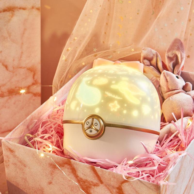 Star Night Light Projector Constellation Night Lamp Bedroom Nightlight Kids Baby Children Room Light Bluetooth Speaker Music