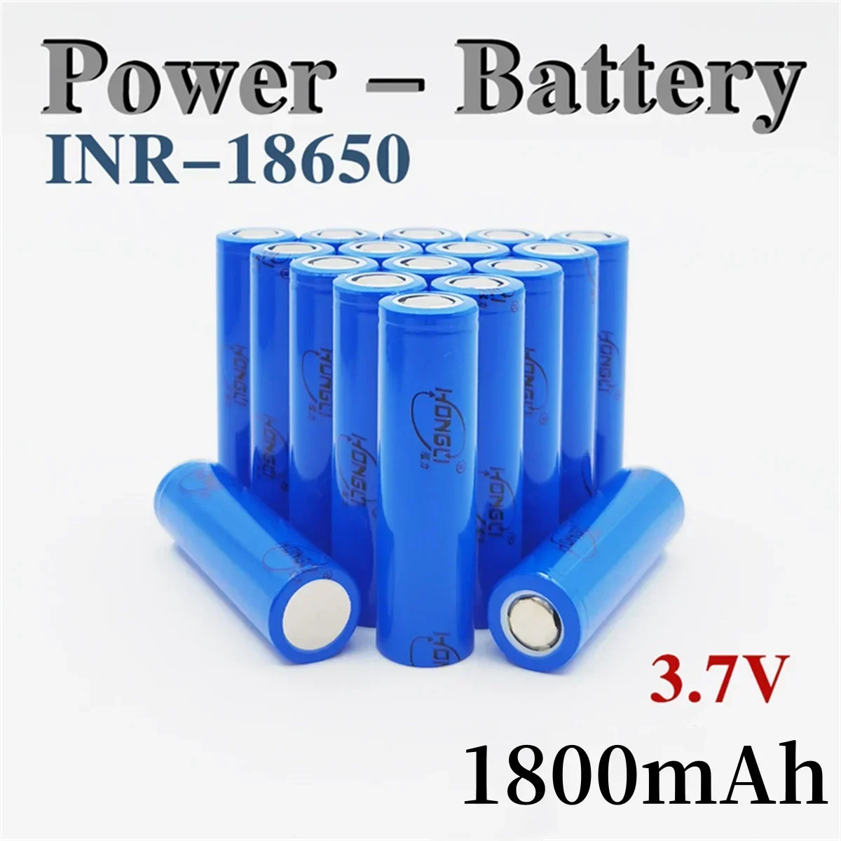 18650 Batería recargable de iones de litio de 3,7 V 1800 mAh Adecuado para herramientas eléctricas juguetes para niños antorchas y otros dispositivos recargables
