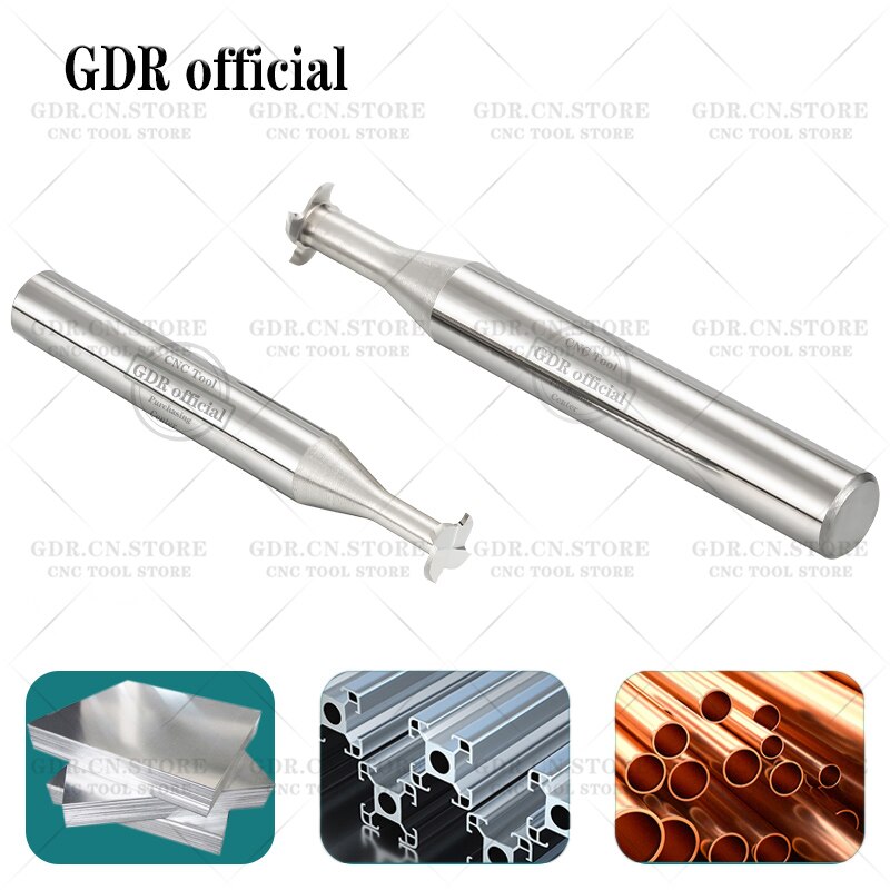 Carbide T Slot Milling Cutter Tungsten Metal Al Steel Copper Aluminum Machining 3mm 4mm 6mm 8mm 10mm 12mm T Slot Milling Cutters