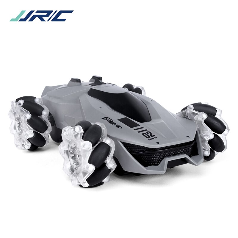 Jjrc Q92 1:24 2.4G 4WD 360 Graden Flip Simulatie Spray Night Glare Effect Tire Dynamisch Geluid Effect Rc Stunt auto Modellen Speelgoed