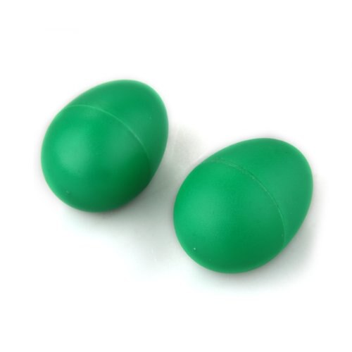 2 Stuks Van (2 Plastic Groene Ei Maraca Rammelaars Shaker Percussie Kid Musical Speelgoed)