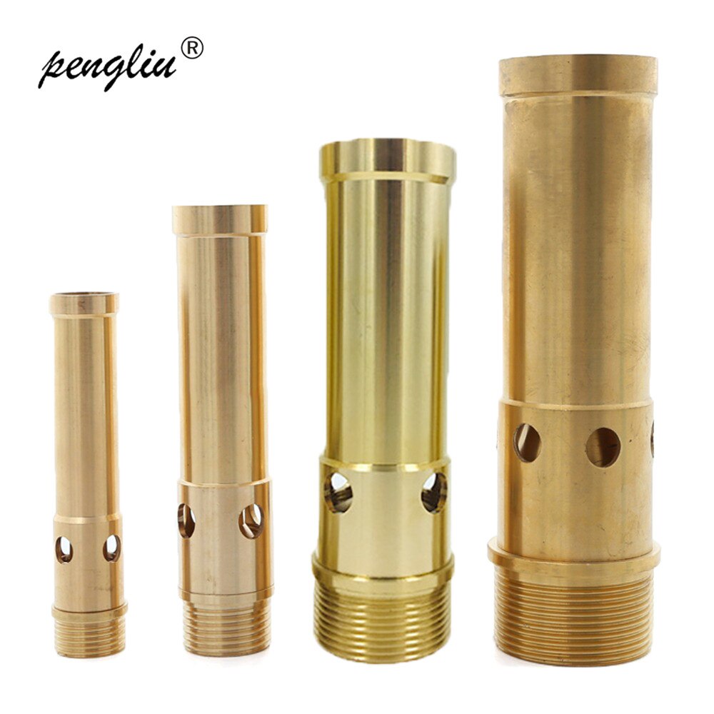 3/4 "3/4" 1 "1.5" 2 "Messing Vijver Fontein Nozzle Jet Straight Gutsende Spray Hoofd Verstelbare tuin Outdoor Sprinkler Bubbling