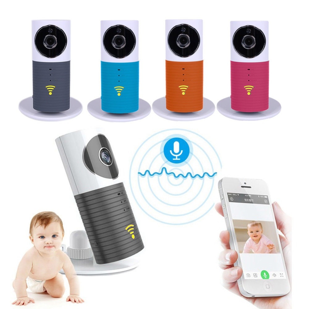 Nachtzicht Draadloze babyfoon Mini IP babyfoon Met Camera Detectie Baby hd 720 p p2p wifi camera met night vision