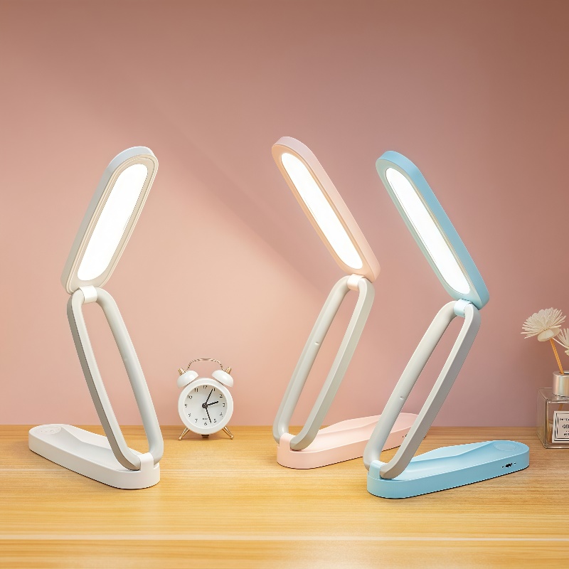 ledet-boklys berøringsskjerm sammenleggbart bord nattlampe nattbord leseøynebeskyttelse usb-frakt nattlys lesebøker rom