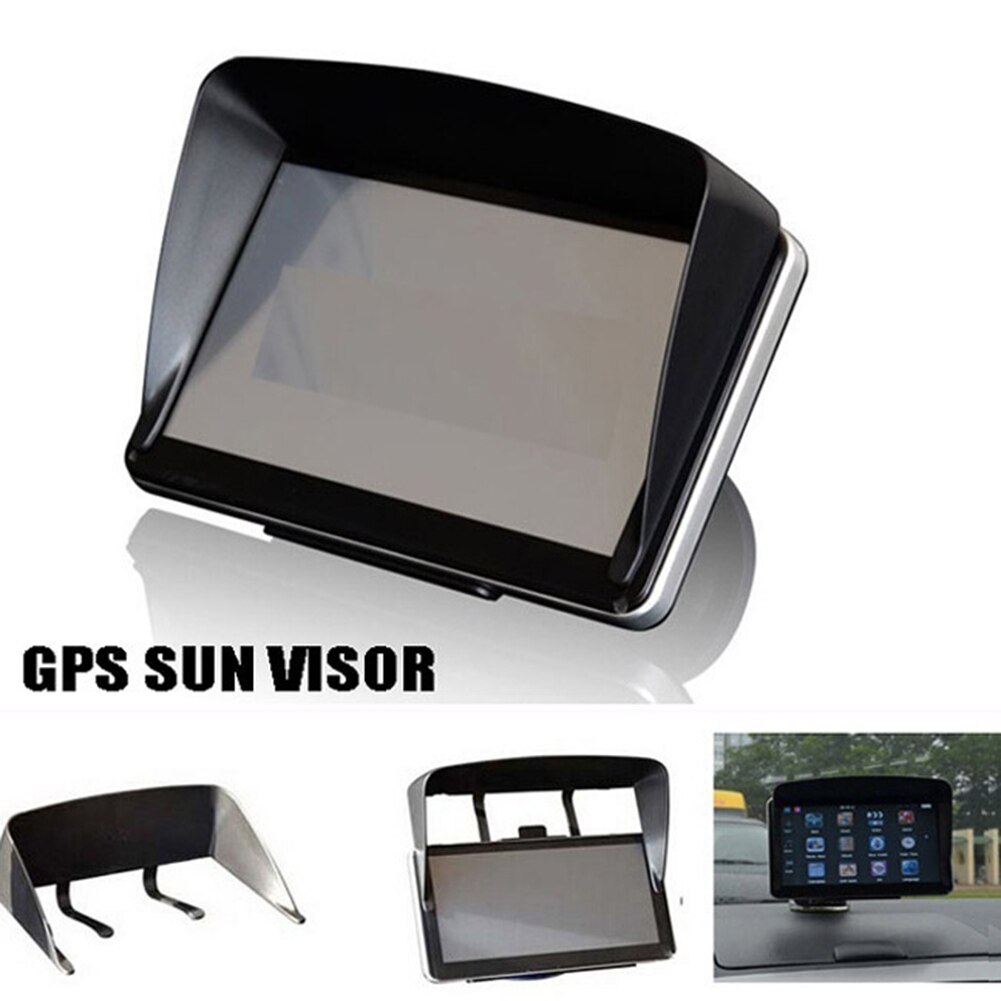 5/ 7 pouces écran pare-soleil visière bouclier voiture GPS couverture bloc casquette aveugle accessoires