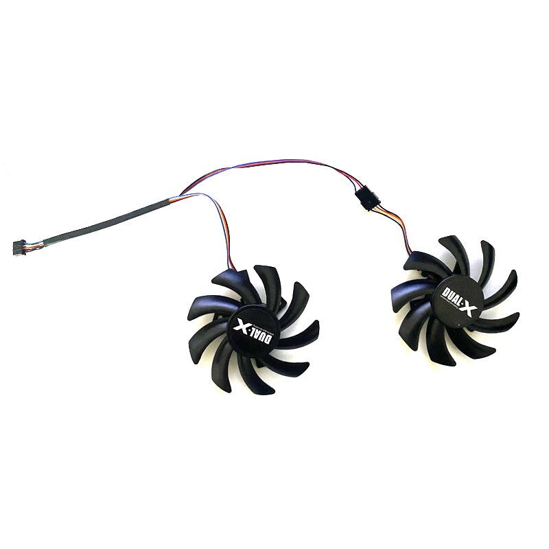 Graphics Video Card Fan VAPOR-X R9 270X 2G GDDR5 OC With Boost GPU FAN For Sapphire R9-370X/270/280/280X/285X Cooler Cooling Fan: FDC10H12S9-C