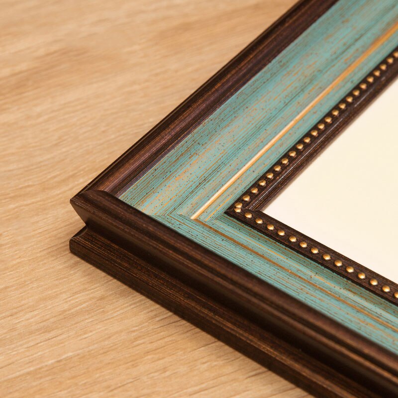 Retro Stijl Schilderen Frame Zonder Picture Card A4 Groot Formaat Fotolijst Voor Home Decor Desktop Muur Opknoping Huwelijkscadeau frame: Falanse