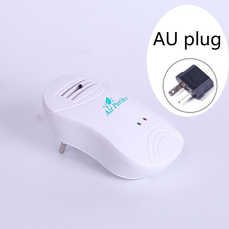 Luftrenare renare färsk negativ jonisator generator ta bort formaldehyd rök damm rening syrgas bar för hem 220v 110v: Au plug
