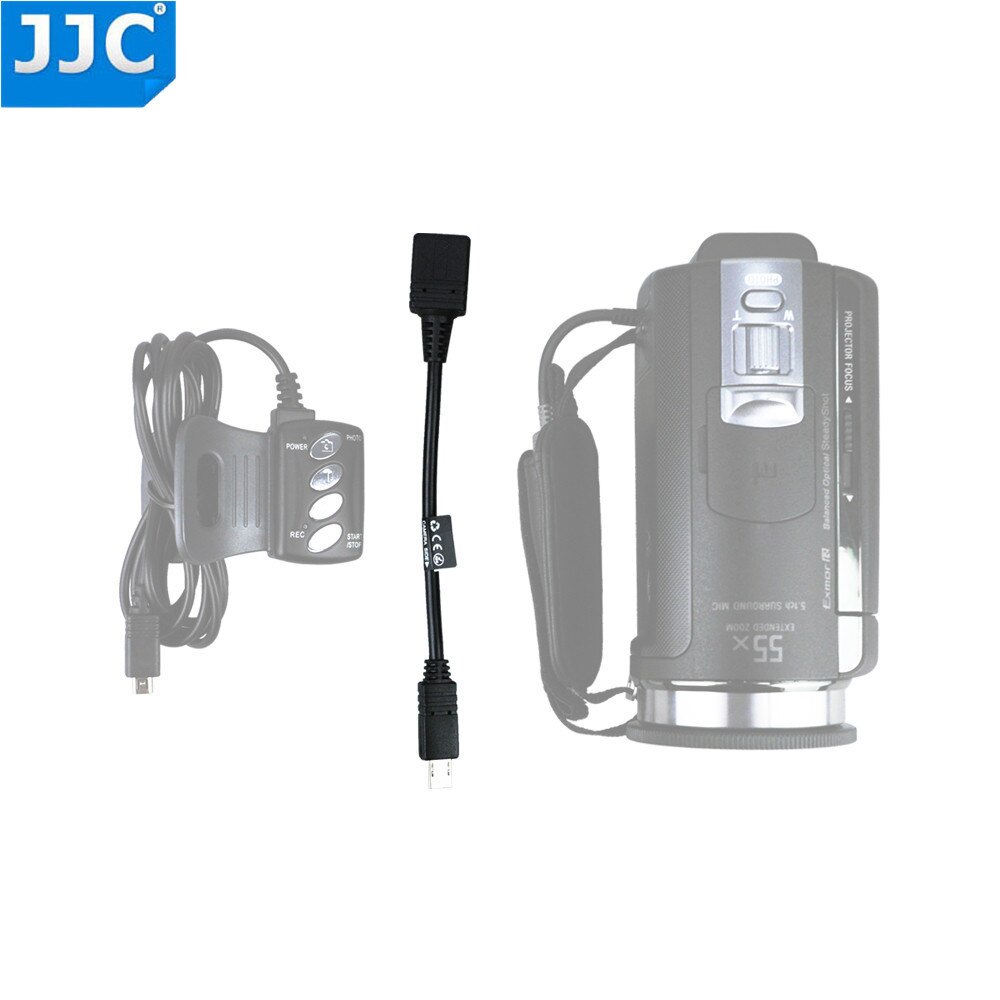 JJC Adapter Kabel voor SONY RM-AV2 Handycam Camcorders met een Multi Terminal Ingang Vervangt Sony VMC-AVM1 A/V R adapter Kabel