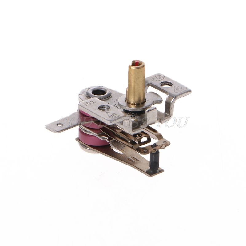 AC 250V 16A Adjustable 90 Celsius Temperature Switch Bimetallic Heating Thermostat KDT-200