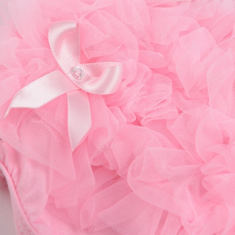 Slip Bloomer Cover layer per Bebe Girl Photography Prop taglia S - Pink