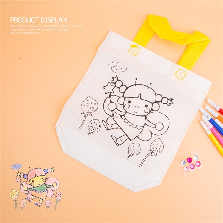 1pcs Children's Painting Drawing Art Artist Set Kit For kids Educational Toys Diy Handcrafted Personality Animal Graffiti Toys: Girls