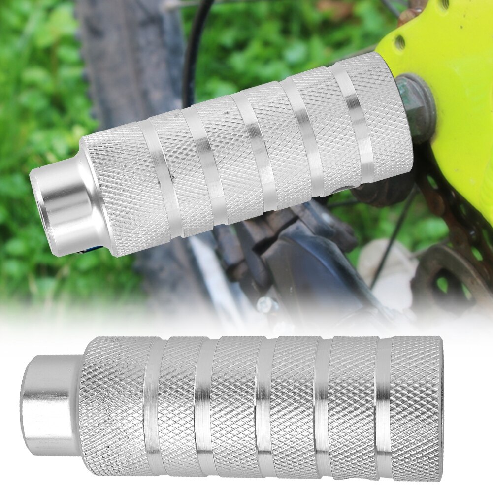Metall cykel fotpinne cykel tunga fotställ pinnar bak stunt pinnar fotstöd cykel tillbehör lämplig för de flesta cyklar