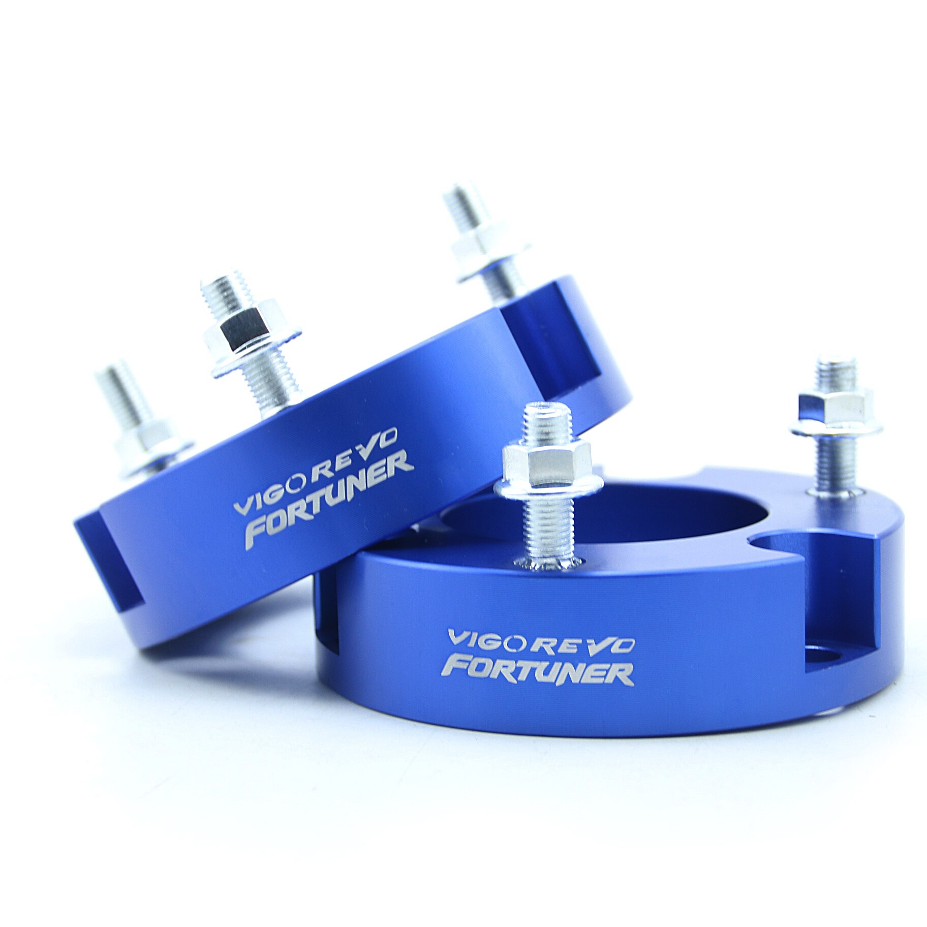 Voorwielophanging Lift Up Kits Coil Spacers Strut Schokken Absorber Lente Verhogen 32Mm Aluminium Voor Toyota Fortuner